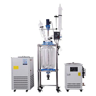 10-100L雙層玻璃反應釜樣機